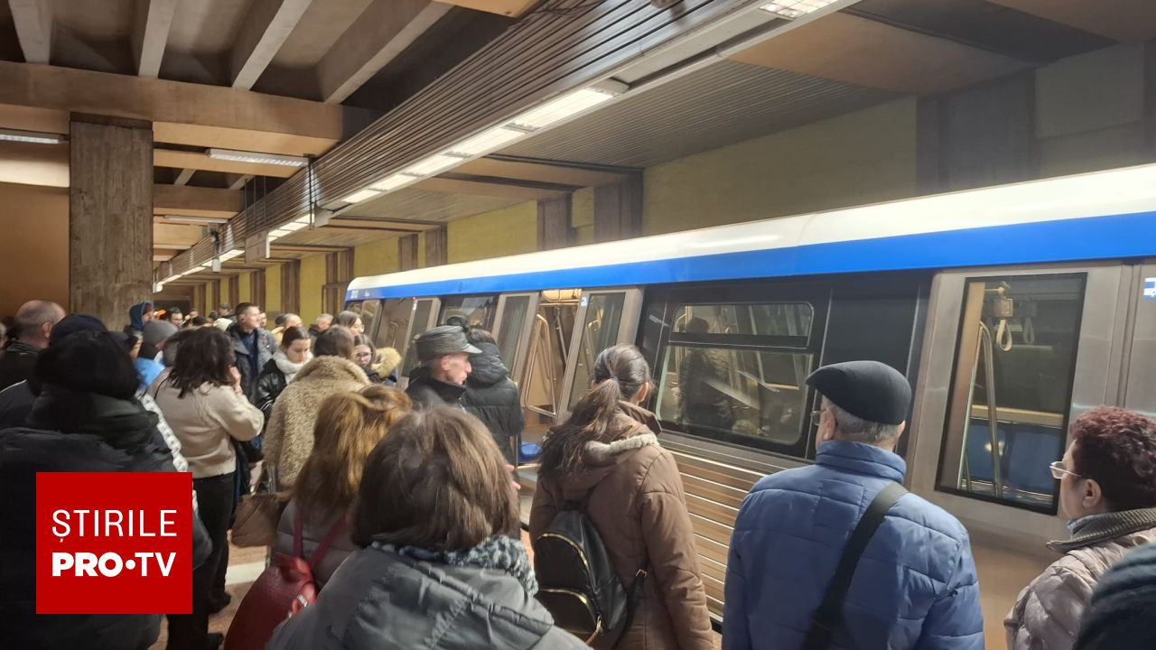 Persoană ucisă sub garnitură la metrou, în stația Piața Unirii