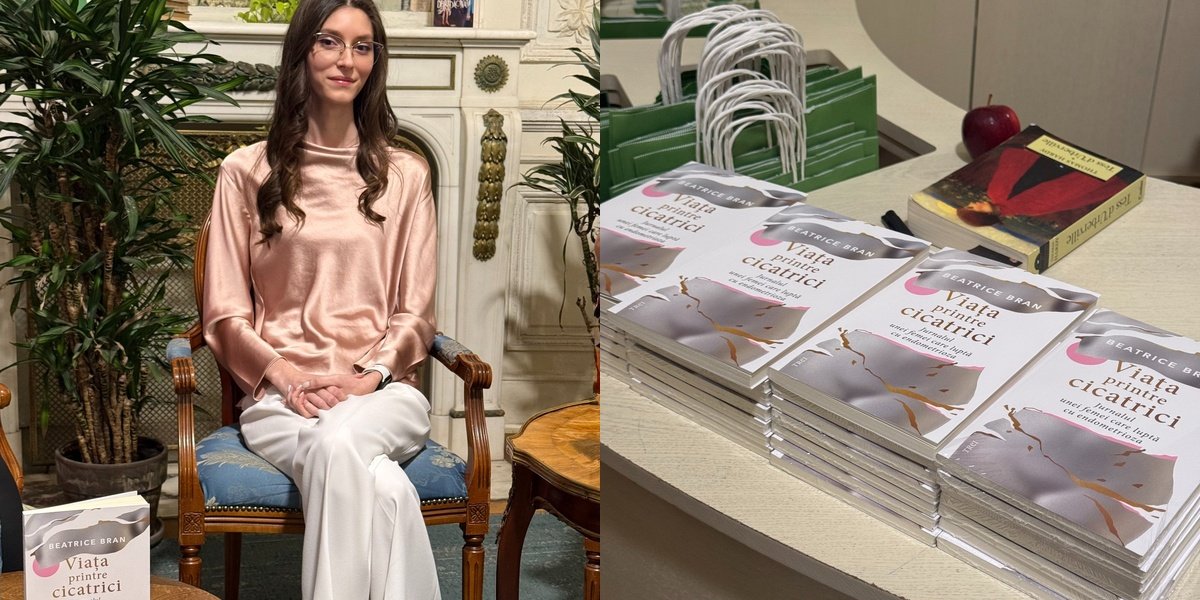 Beatrice Bran despre endometrioză și impactul său, în cartea „Viața printre cicatrici”
