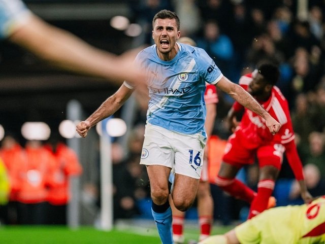 Manchester City a remizat acasă, scor 2-2, cu Nottingham Forest, într-un duel din etapa a 29-a a Premier League
