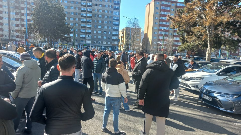 Protest la Brașov: șoferii de ride-sharing reclamă cursa minimă de 7,50 lei, cu combustibil peste 8 lei