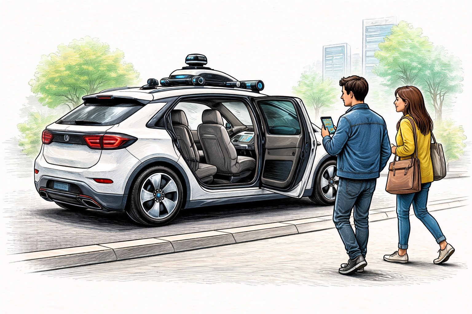 Cum va arăta o lume cu Uber autofilot și fără șoferi