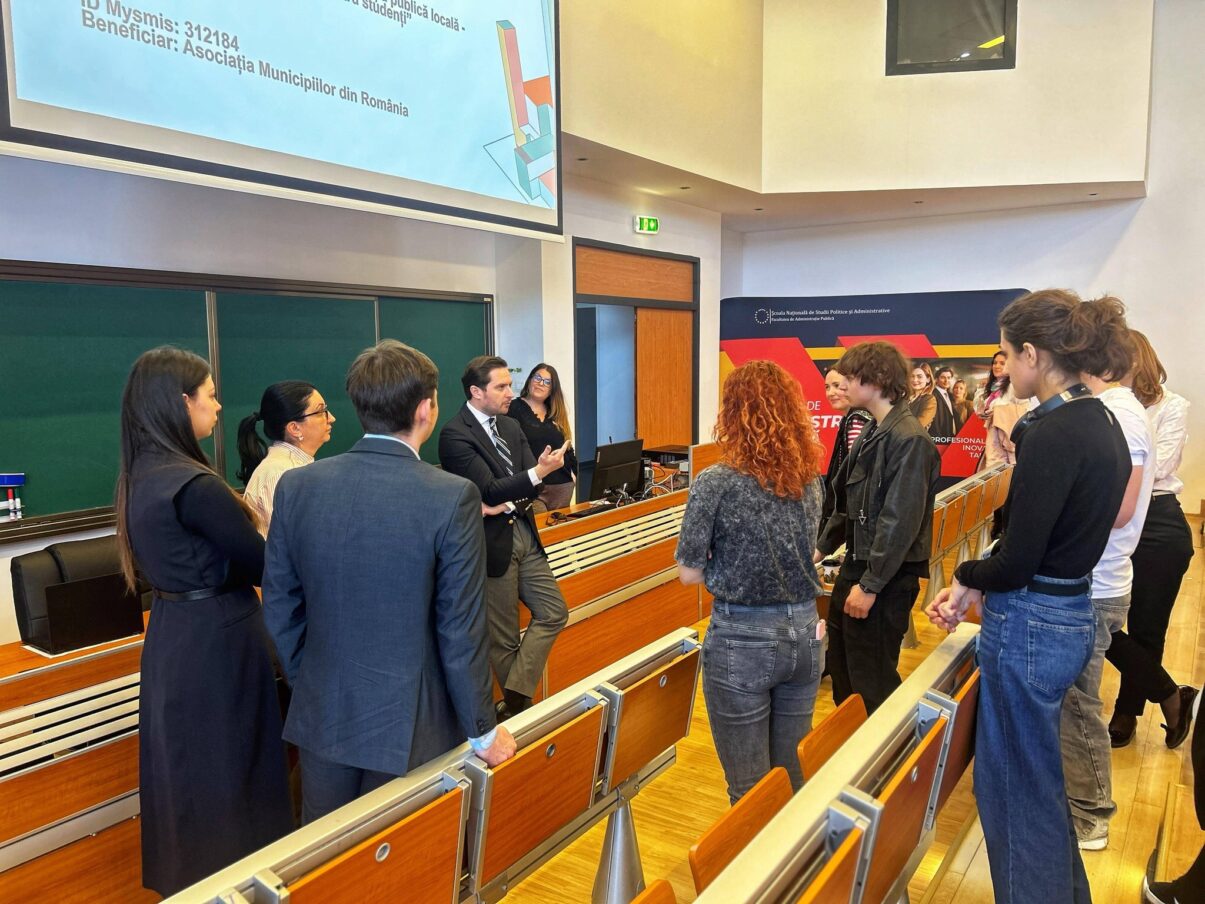 Tinerii profesioniști, viitorul administrației bucureștene: viceprimarul Stelian Bujduveanu le invită pe studente și studenți să se implice Primăria Municipiului București face apel la tineri pentru a contribui la transformarea capitalei, într-un moment în care orașul traversează o perioadă de schimbări rapide și transformative