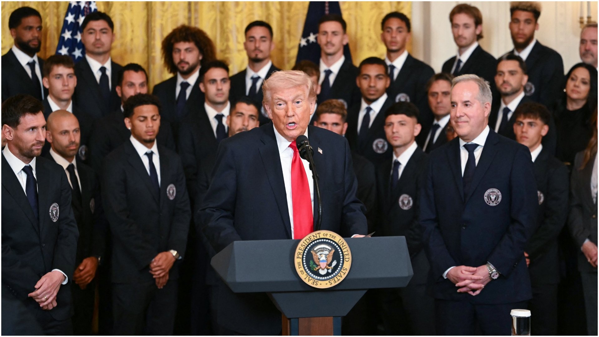 Lionel Messi, primit oficial la Casa Albă de Donald Trump pentru celebrarea succesului în MLS Vizita istorică a început cu o surpriză de proporții
