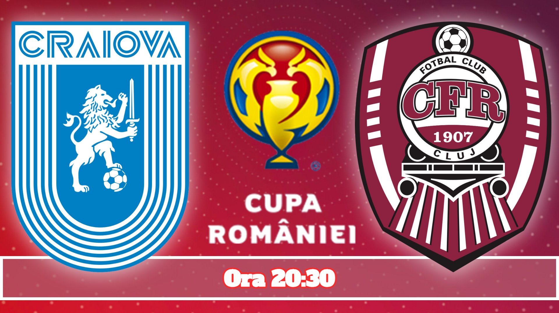 Universitatea Craiova și CFR Cluj se vor întâlni miercuri seară într-un duel extrem de important din sferturile Cupei României Betano, o partidă care promite să fie una de nivel slogănit, cu orgolii și tensiune maximă, într-o rivalitate ce a captivat atenția fanilor de fotbal din țară
