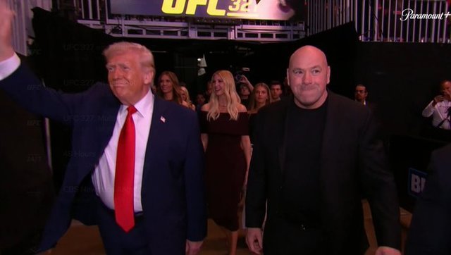 Trump, la o gală UFC în Miami cu senatorul Marco Rubio – VIDEO