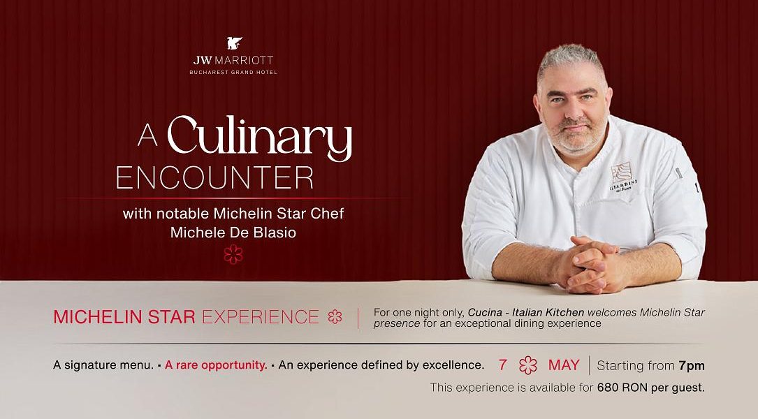 Chef Michele De Blasio, la Cucina: O seară memorabilă, o singură noapte!