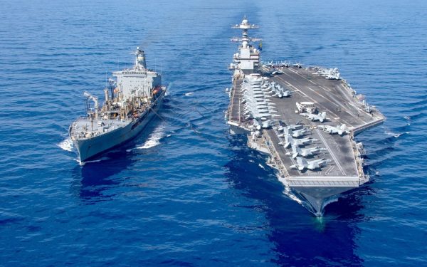 Megalodonte pe valuri: USS Gerald Ford, din nou în Orientul Mijlociu