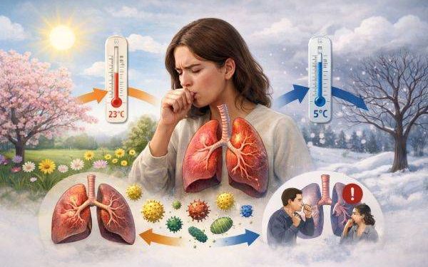 Vremea de primăvară: Cum afectează fluctuațiile de temperatură sănătatea plămânilor