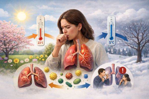 Vremea de primăvară: Cum afectează fluctuațiile de temperatură sănătatea plămânilor