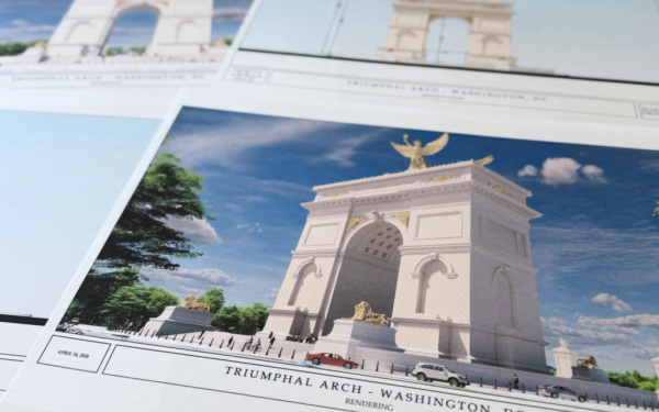 Trump, ambiții gigantice: vrea un arc de triumf la Washington, uriaș față de București