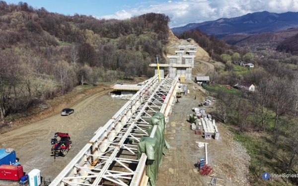 Bucureștiul, tot mai aproape de vest: Peste 1000 de muncitori pe șantierul autostrăzii