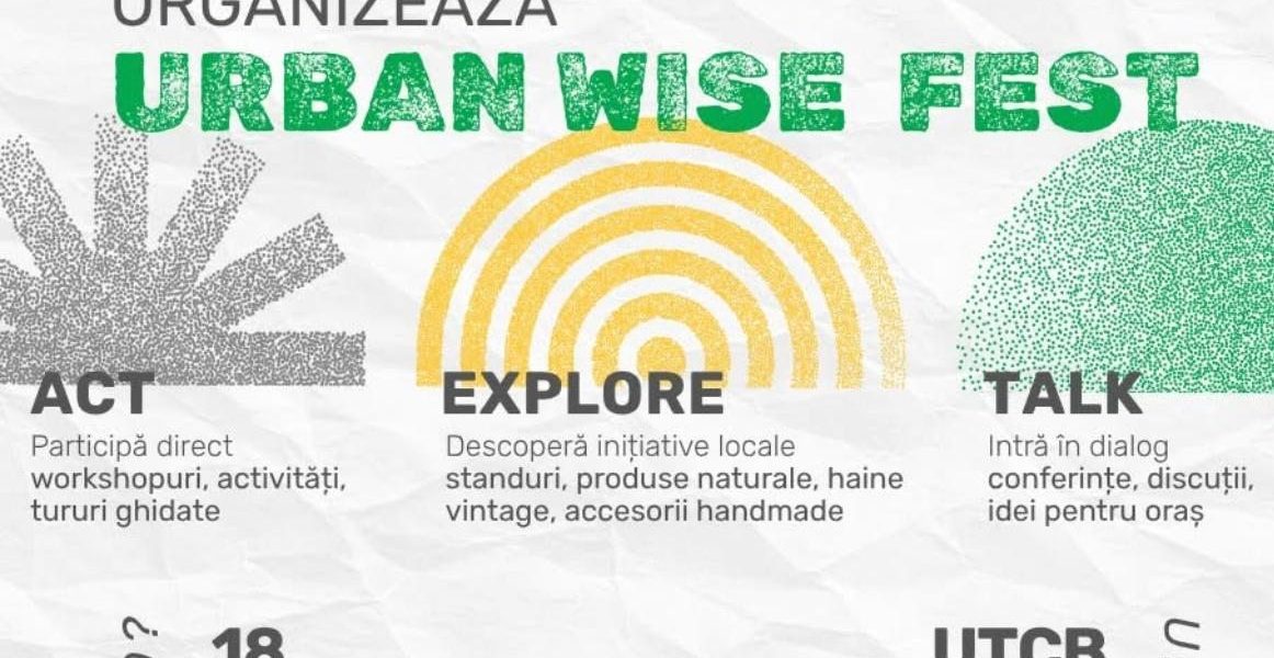 Sectorul 2: Primăria lansează festivalul UrbanWise pentru un București mai verde