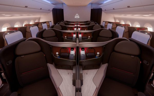 Delta dezvăluie cabina Delta One pentru noile avioane Airbus