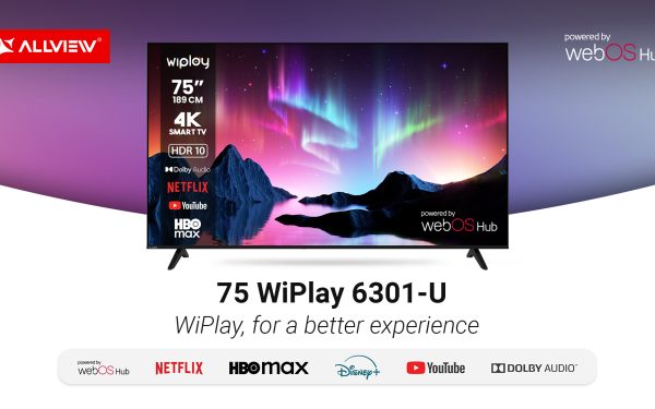 Allview lansează televizorul uriaș WiPlay6301: e cel mai mare din gamă