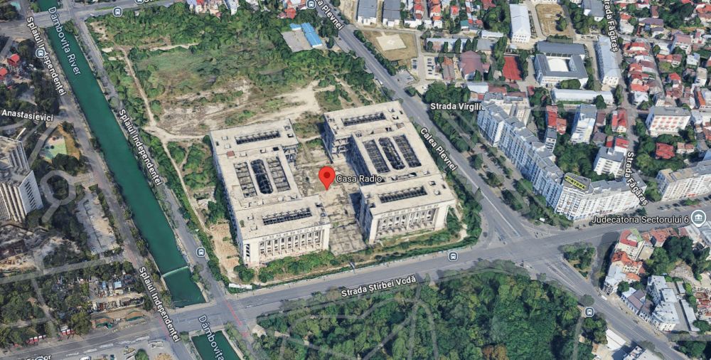 Ruina Casei Radio, dată uitării pe Dâmbovița. Arhitecții: „Bucureștiul vrea proiecte mature”