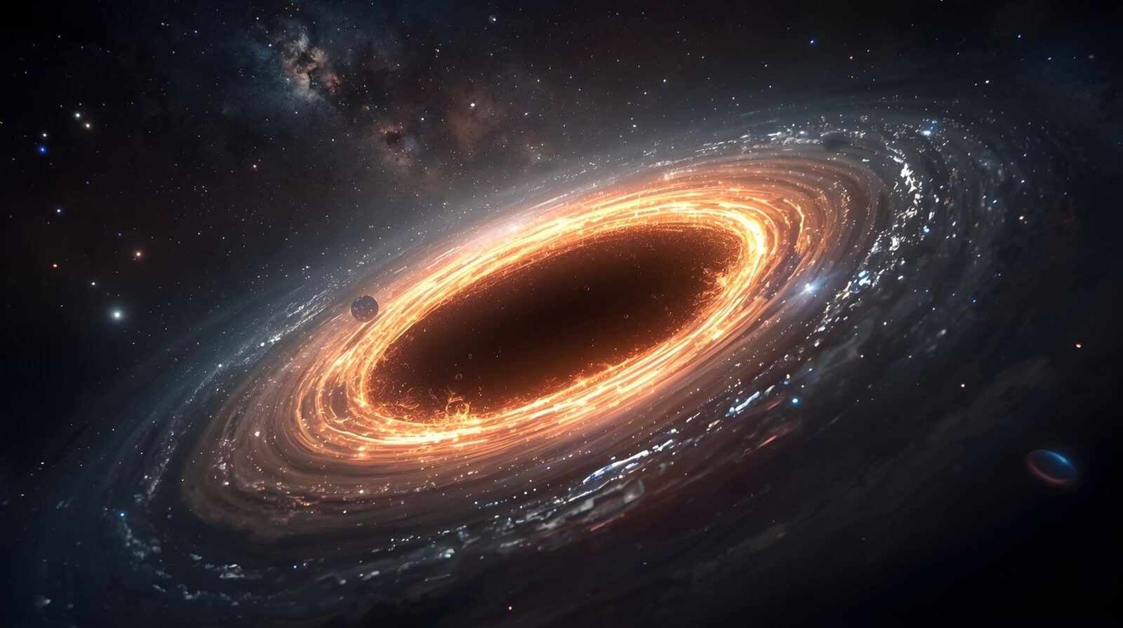 Astronomii au elucidat misterul încetinirii creșterii găurilor negre supermasive, dezvăluind că acestea nu mai dispun de suficient combustibil pentru a se alimenta