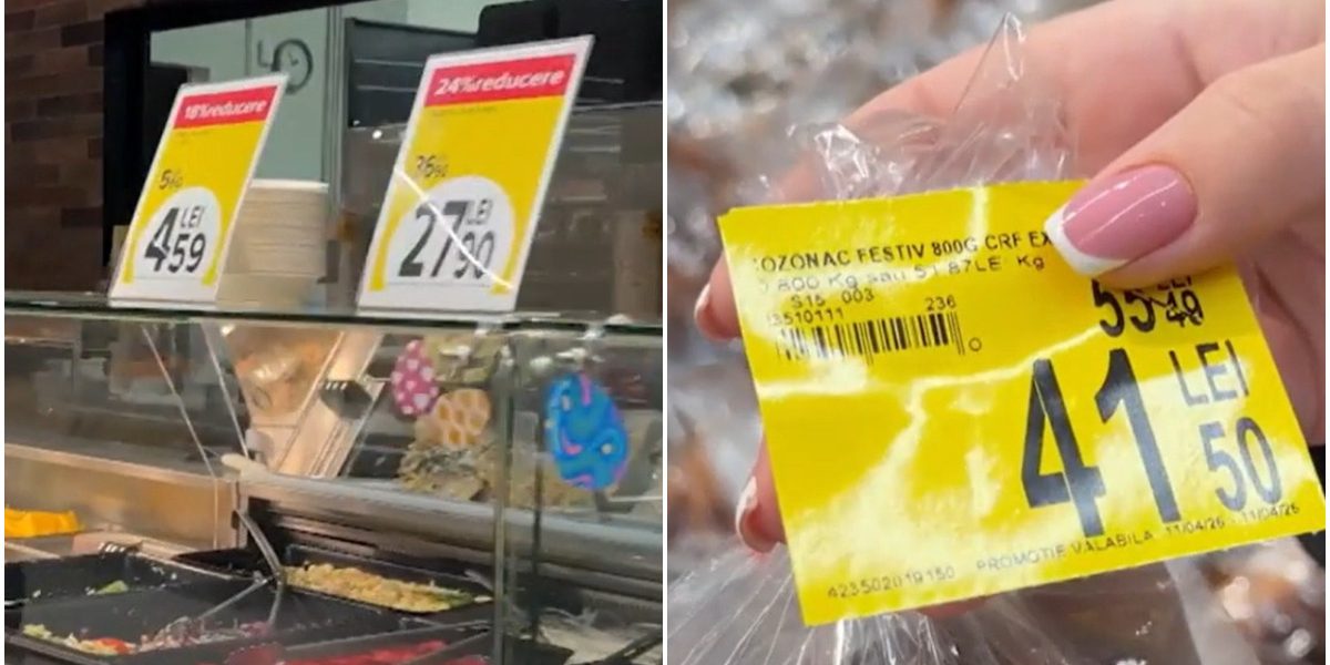 Marfă de Paște dată la reducere: Prețuri cu -50% pe rafturi