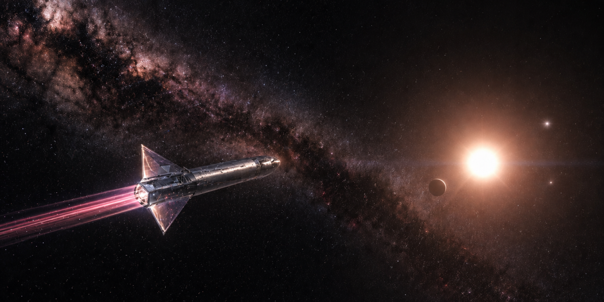 Noua tehnologie laser ar putea duce oamenii la Alpha Centauri în 20 de ani