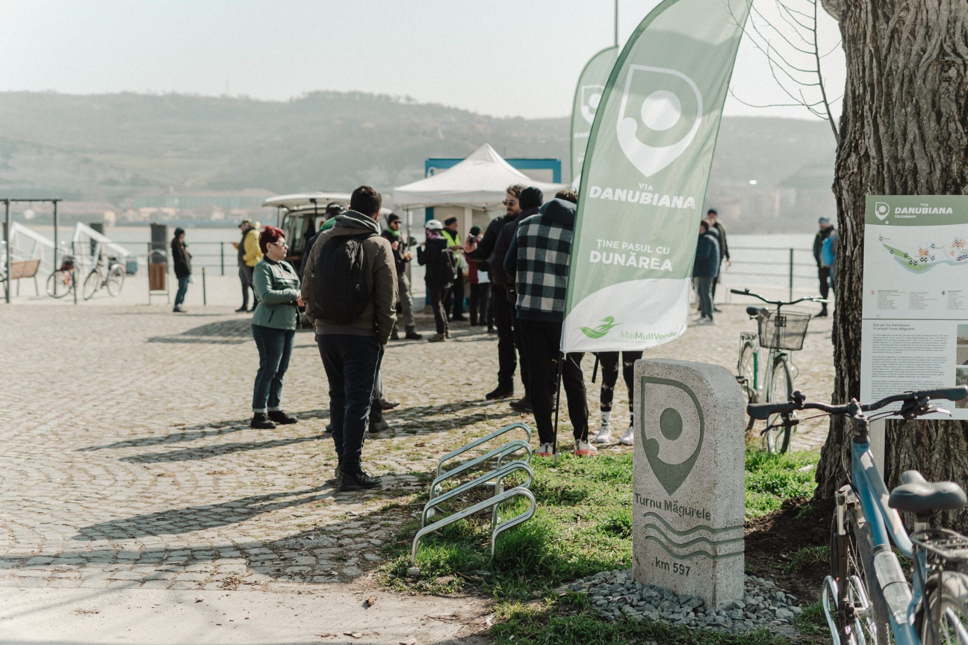 Un nou traseu ecoturistic de-a lungul Dunării, Via Danubiana, a fost extins în județul Teleorman, marcajele fiind finalizate recent