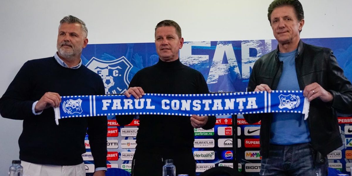 Flavius Stoican, prezentat la Farul: „Vrem puncte!”