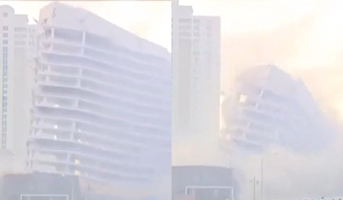 Clădire-gigant din Miami, redusă la moloz în 20 de secunde