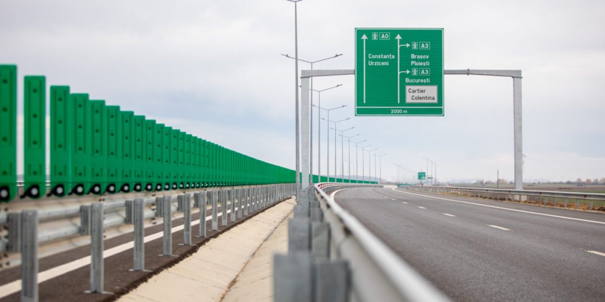 Reparații pe Autostrada București: Circulație restricționată pe primul tronson