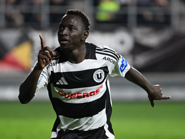 Oucasse Mendy, jucătorul de la Universitatea Cluj, a fost protagonistul meciului din Giulești, unde formația sa a reușit o victorie importantă în compania Rapidului
