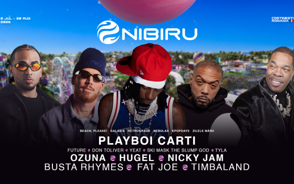 NIBIRU dă startul: 2 festivaluri, 80+ artiști și premii de 615.000 euro pe 16 aprilie