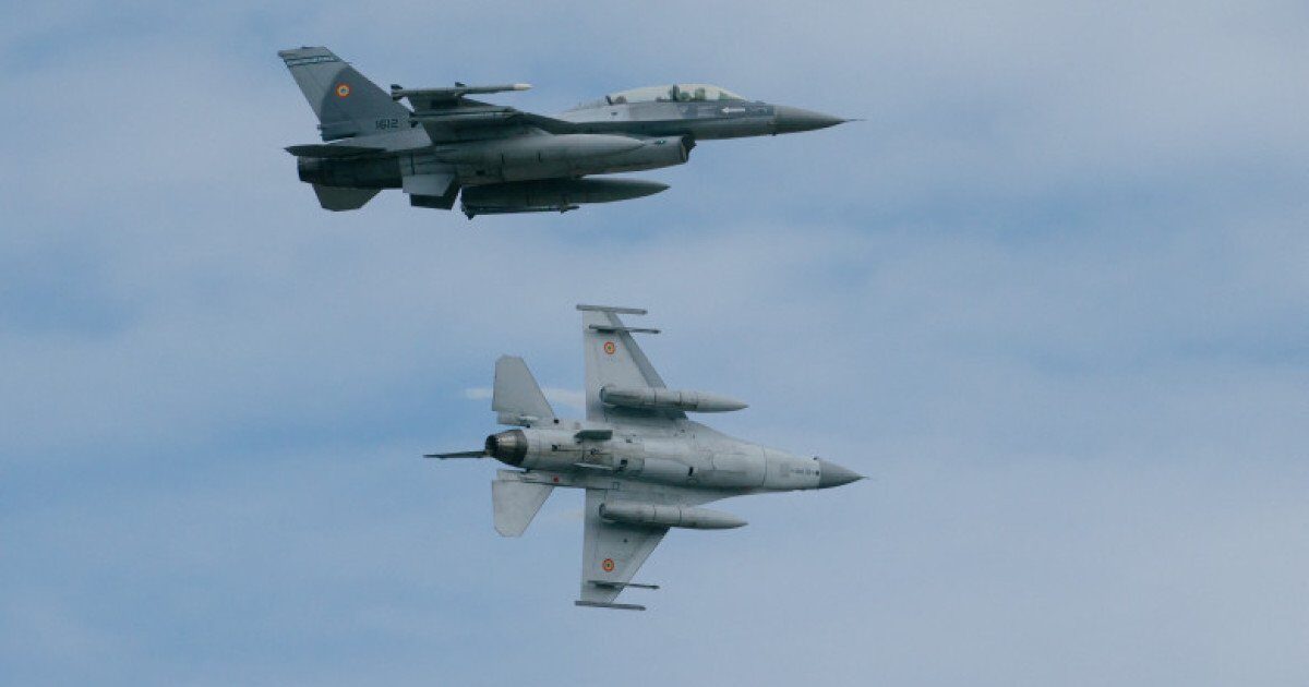 Drone rusești, la graniță: F-16 în alertă, apărarea antiaeriană pregătită