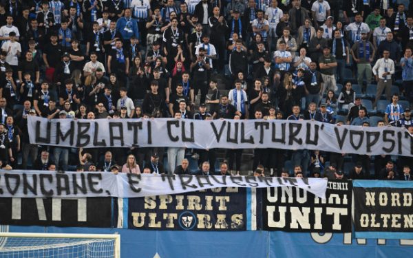 Craiova, amendată dur după scandările rasiste de la meciul cu Rapid