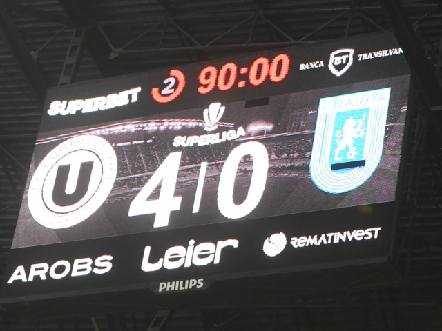 U Cluj – Craiova: Dezastru pe teren! Ce notă a primit „corigentul”