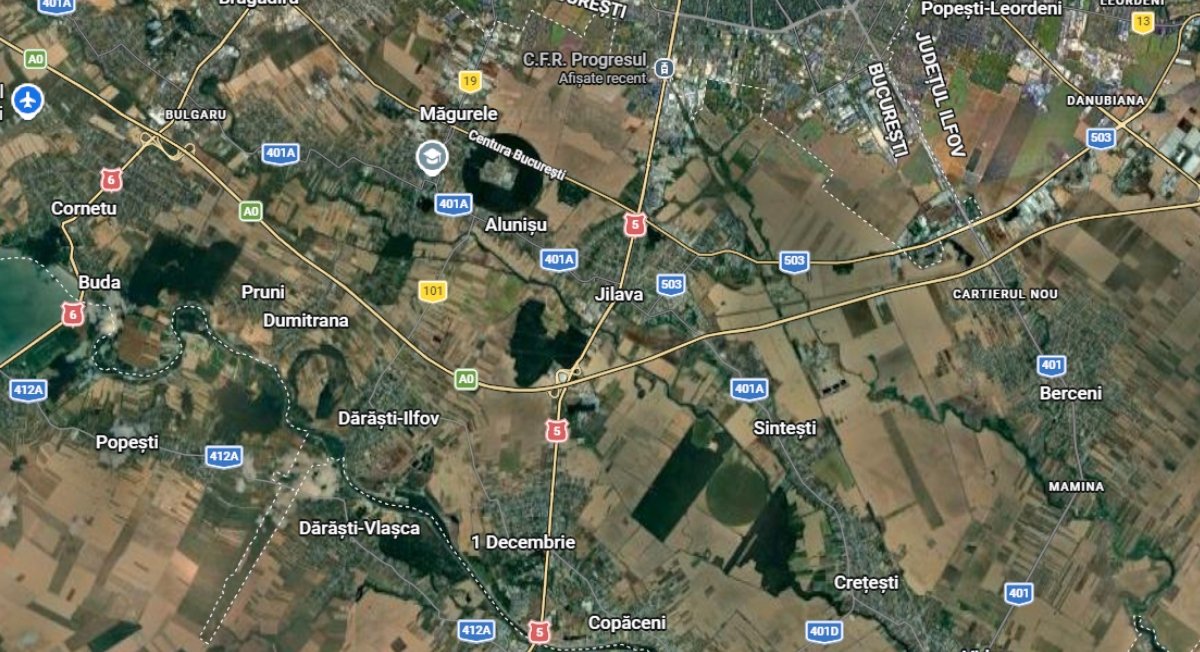 Locuitorii din comuna 1 Decembrie protestează împotriva modificării traseului liniei 465