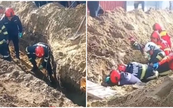 Galați: Un muncitor a murit îngropat de un mal de pământ, în timp ce lucra la canalizare