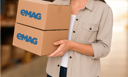 eMAG introduce o taxă: Clienții, inclusiv Genius, plătesc în plus la fiecare comandă