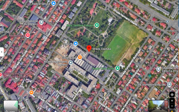 Reamenajarea Străzii Copilului, la Baza Sportivă Cireșarii, în dezbatere publică