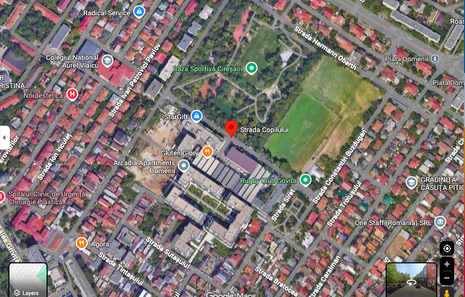 Reamenajarea Străzii Copilului, la Baza Sportivă Cireșarii, în dezbatere publică