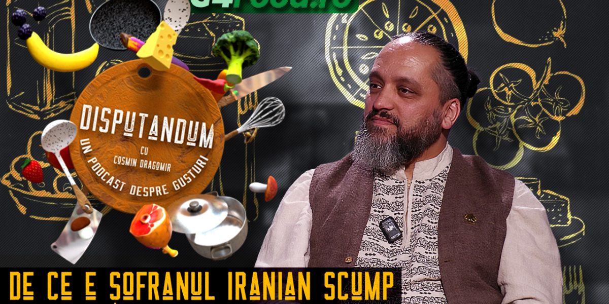 Șofran Iranian, AUR roșu: Chef Mehrzad Moghazehi, despre condimentul prețios