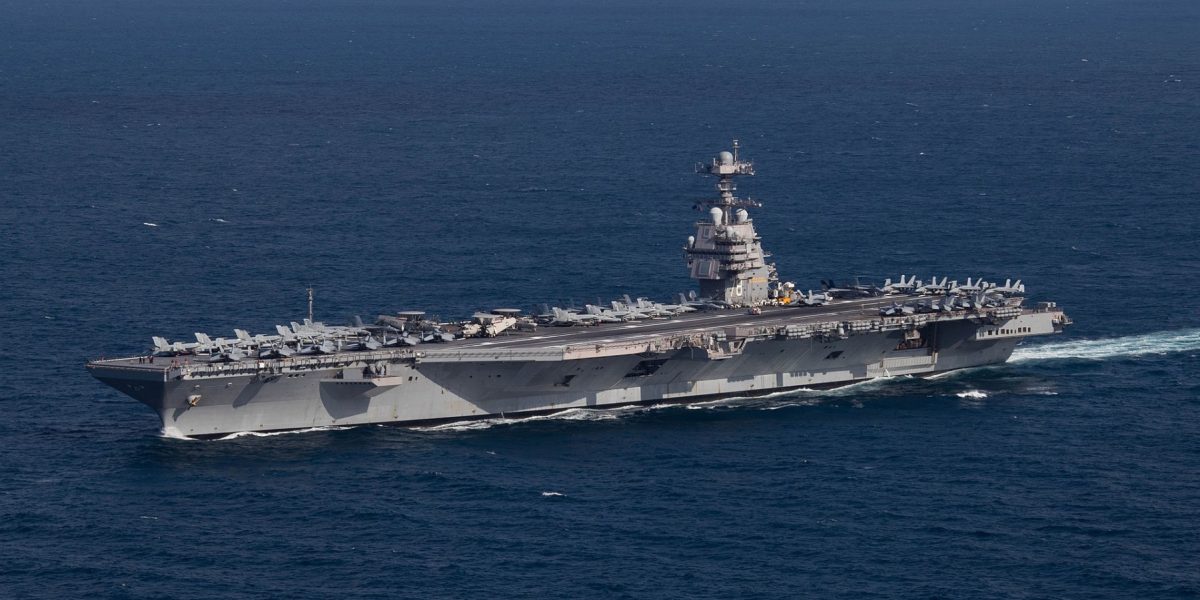 USS Gerald R. Ford, record istoric: 295 de zile pe mare, cea mai lungă misiune