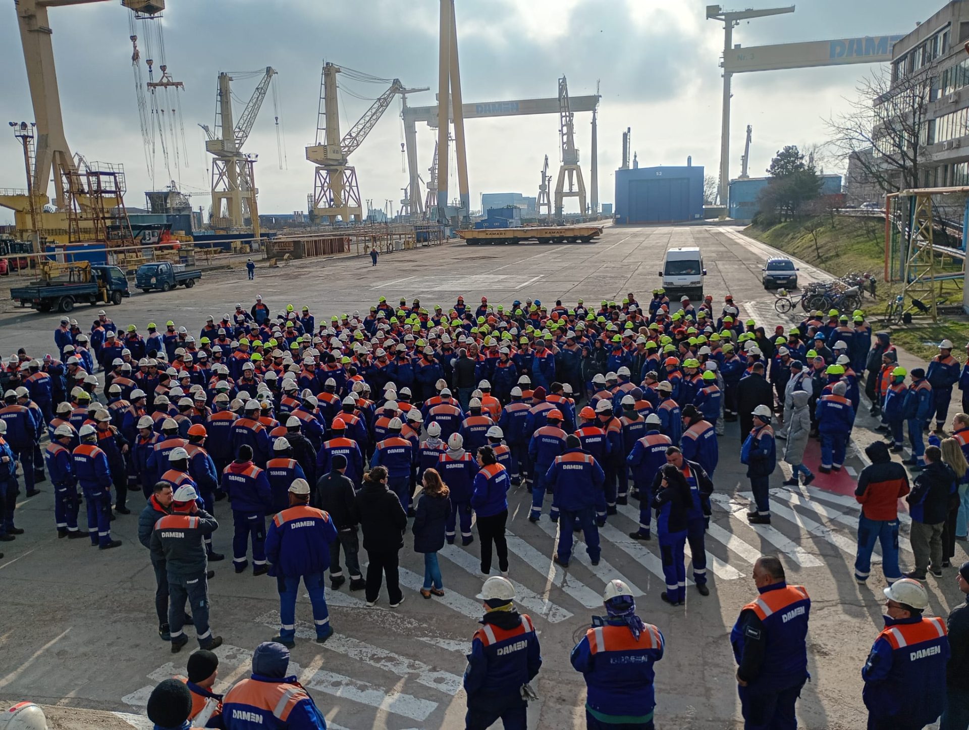 Creditorii Șantierului Naval din Mangalia au respins luni planul de reorganizare propus de administratorul judiciar, ceea ce face ca procedura de insolvență să avanseze spre faliment