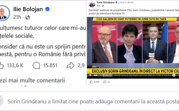 Bolojan comentează liber, Grindeanu blochează vocile: Conflict la vedere