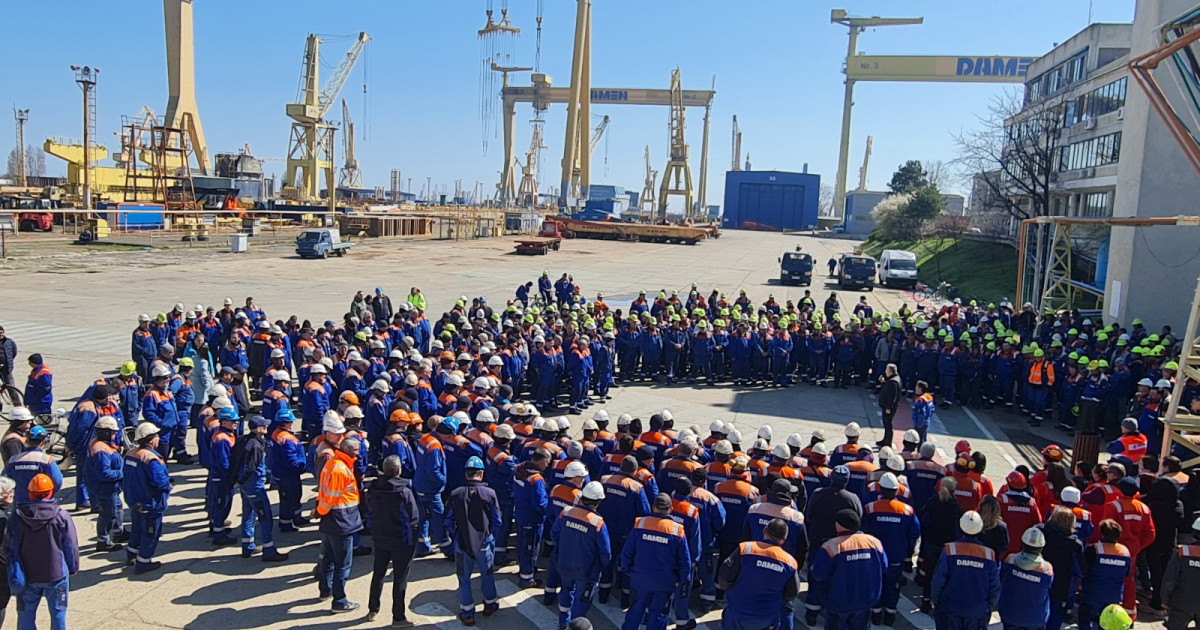 Peste 5.000 de lei pentru foștii angajați ai Șantierului Naval Mangalia Ministerul Muncii a lansat în dezbatere publică un proiect de hotărâre de Guvern care prevede acordarea unui ajutor financiar substanțial pentru foștii angajați ai Șantierului Naval Mangalia