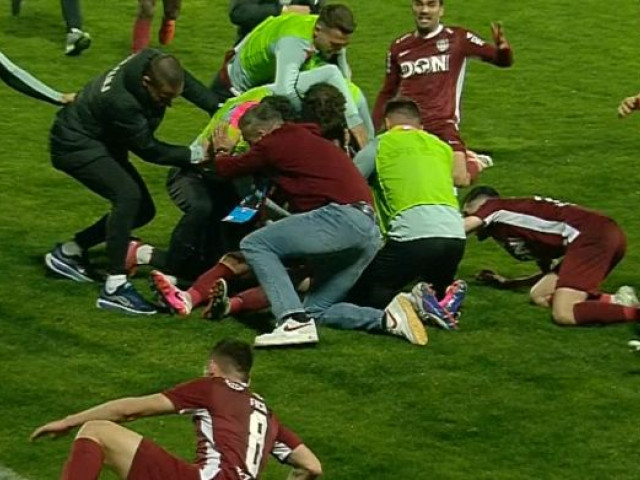 Pancu, furios pe finalul meciului FC Argeș – CFR Cluj: Ce a făcut antrenorul