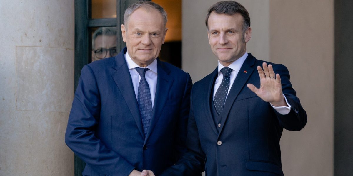 Macron și Tusk, pact pentru o Europă militară puternică Summit crucial la Gdansk