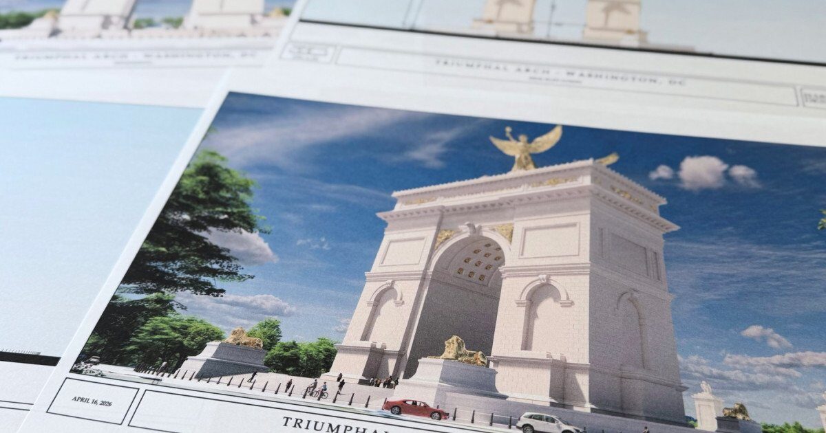 Arcușul lui Donald Trump: Monument uriaș în Washington, inspirat de Arcul de Triumf din București