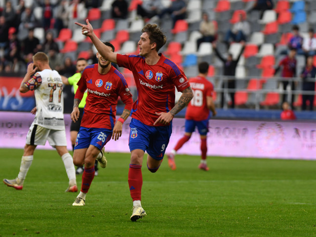 Steaua, victorie cu 3-1 în fața lui FC Bihor. „Militarii” înving din nou în play-off