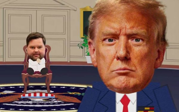 Trump, făcut de râs de show-uri după disputa cu Papa: South Park, realitatea