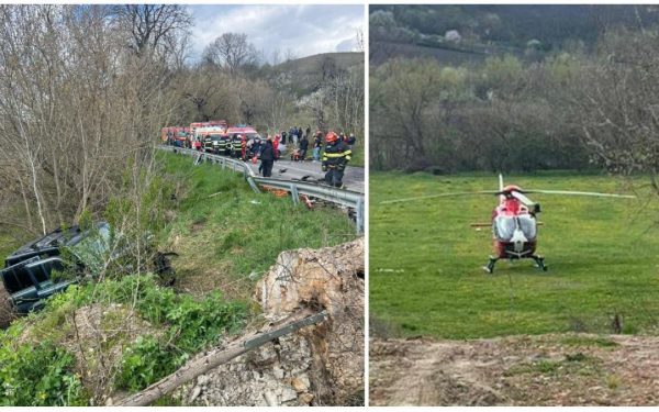 Accident grav la Mediaș: Șapte victime și planul roșu activat. Elicopter SMURD solicitat