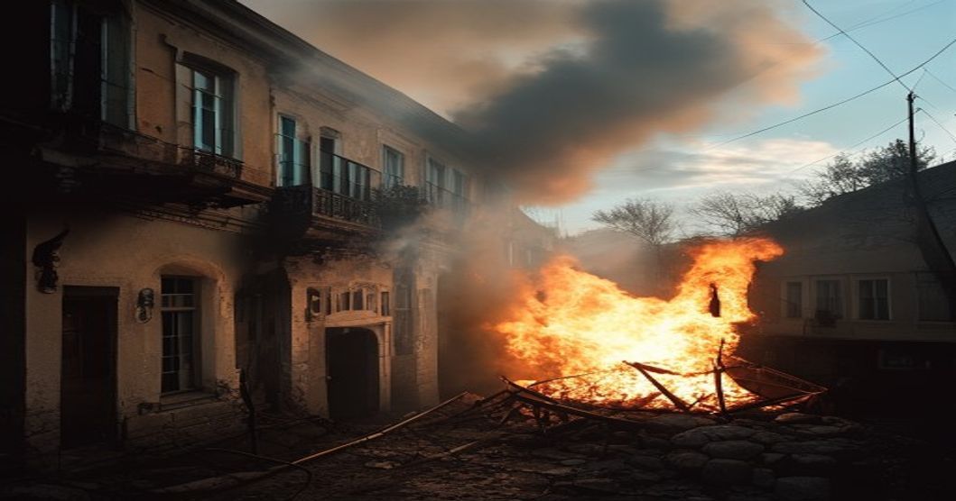 Incendiu devastator la Viișoara, Mureș: Un bărbat găsit carbonizat după ce o lumânare a aprins casa