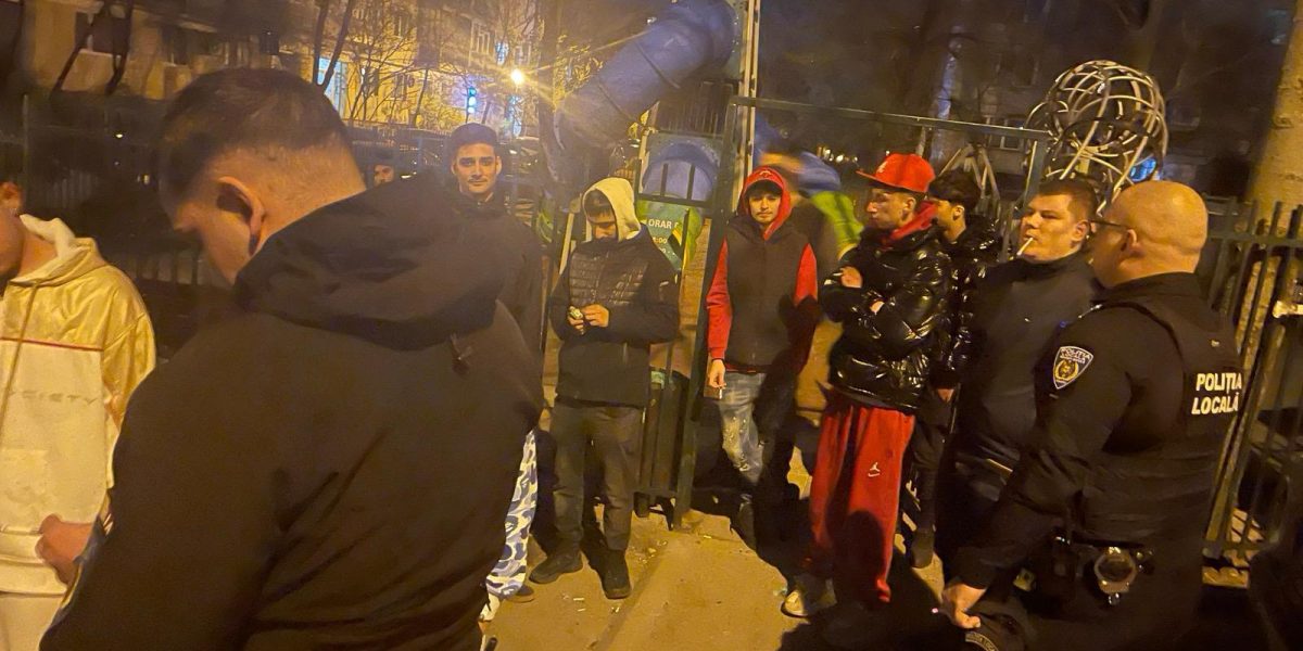 Chitanța usturătoare: 100 de euro pentru cojile de semințe. Poliția, „gardian” la curățenie