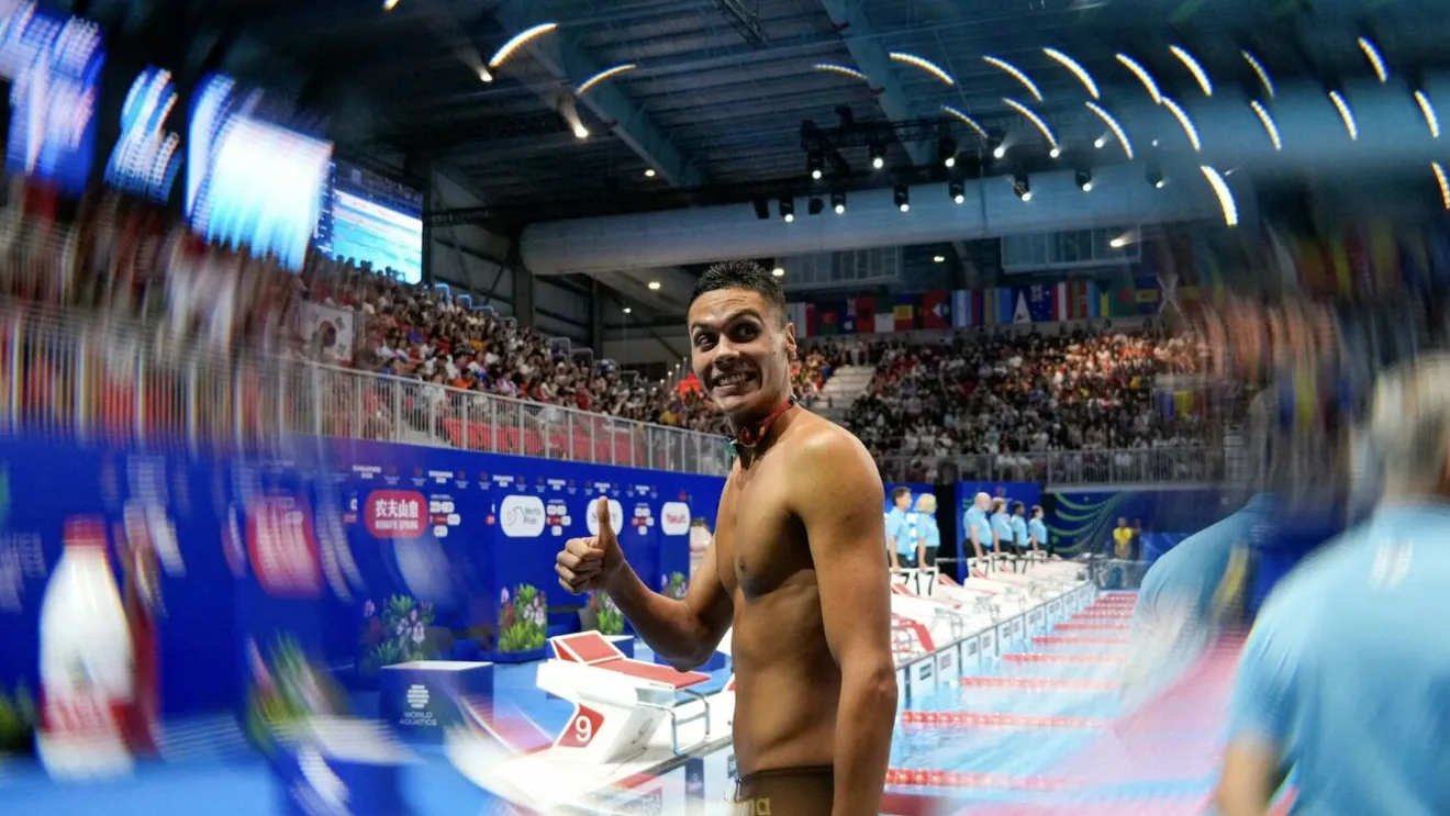 Americanii anunță: David Popovici atacă recordul mondial în România